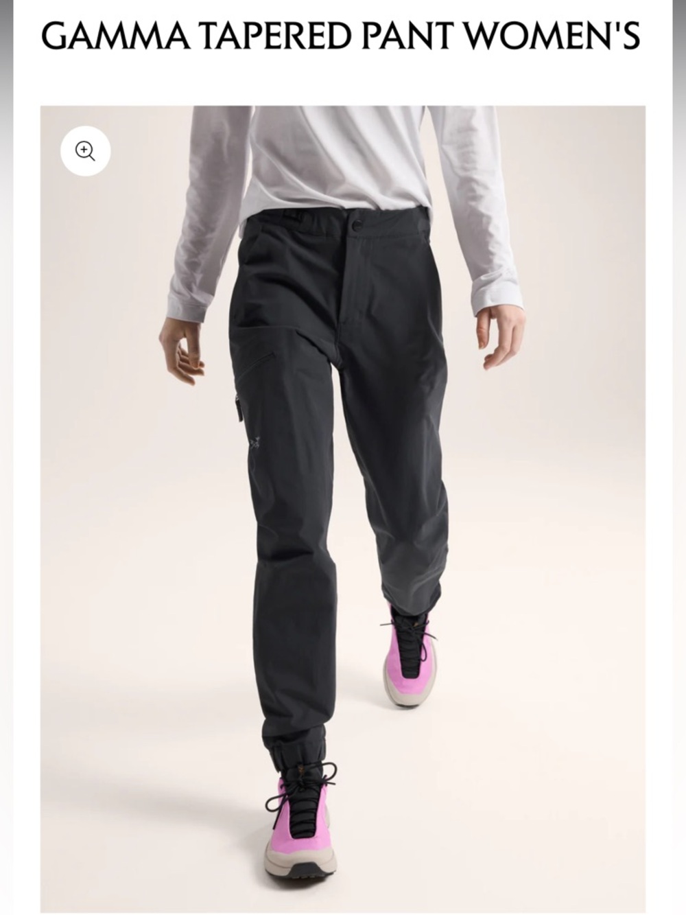 Arc'teryx Gamma Tapered Cargo Pant - Black